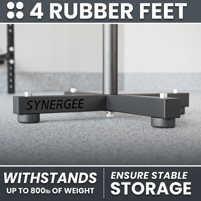 Synergee Weight Plate Stacker - Sweatfully