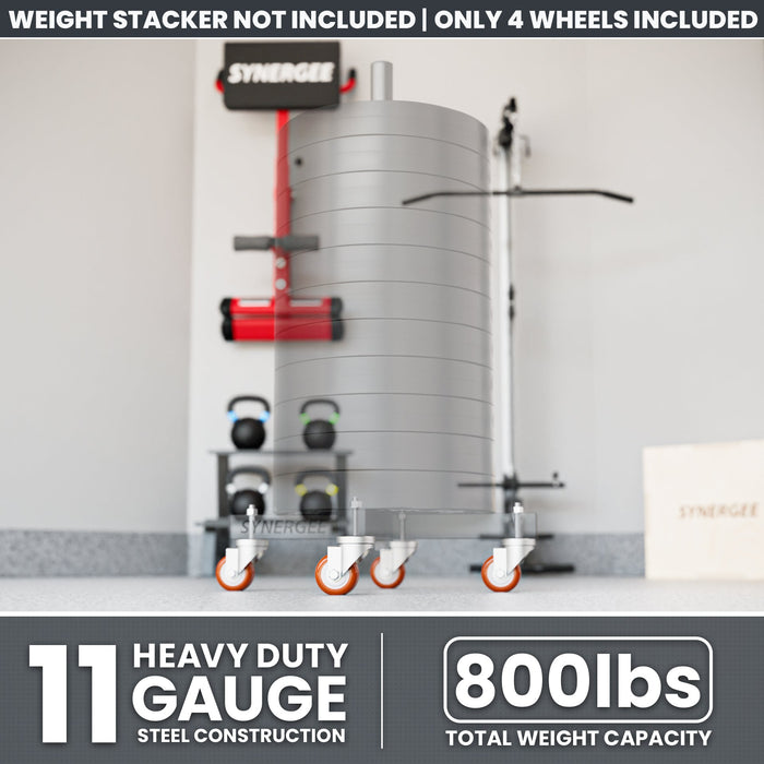 Synergee Weight Plate Stacker - Sweatfully