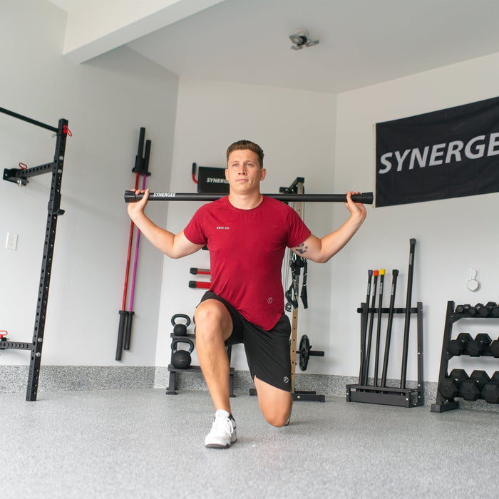 Synergee Weight Bar Rack - Sweatfully