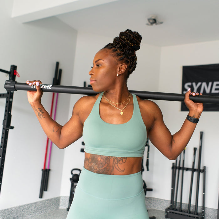 Synergee Weight Bar Rack - Sweatfully