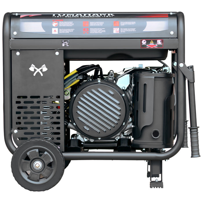 210 Amp Engine Driven Welder Generator 2000 Watt 15 HP Gas Powered - Sweatfully