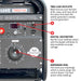210 Amp Engine Driven Welder Generator 2000 Watt 15 HP Gas Powered - Sweatfully