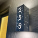 RadiantLight Address Marker Wall Sconces - Outdoor Wall Lights - Sweatfully