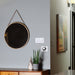 CleanPlate Wall Plate in Contemporary White for Rocker Switches - Sweatfully