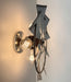 Galvanized Windmill Farmhouse Wall Sconce Light - Sweatfully