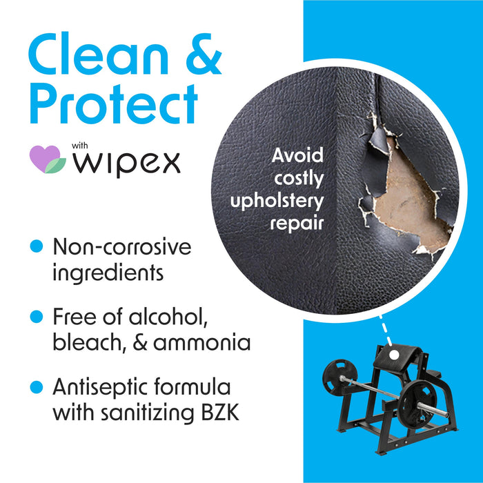 MAX OUT!® Economy 2000ct BZK Sanitizing Wipes Value Refill Roll – Lint-Free, Alcohol-Free - Sweatfully