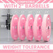 Synergee Pink EZ Grip Bumper Plates - Sweatfully