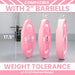 Synergee Pink EZ Grip Bumper Plates - Sweatfully