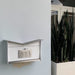 ButterFly Box in ARCTIC WHITE - Wall Mount Mailbox - Sweatfully