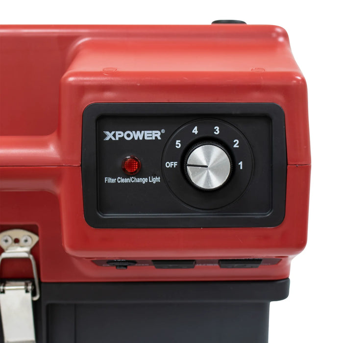 XPOWER X-2480A Professional 3-Stage HEPA Mini Air Scrubber - Sweatfully