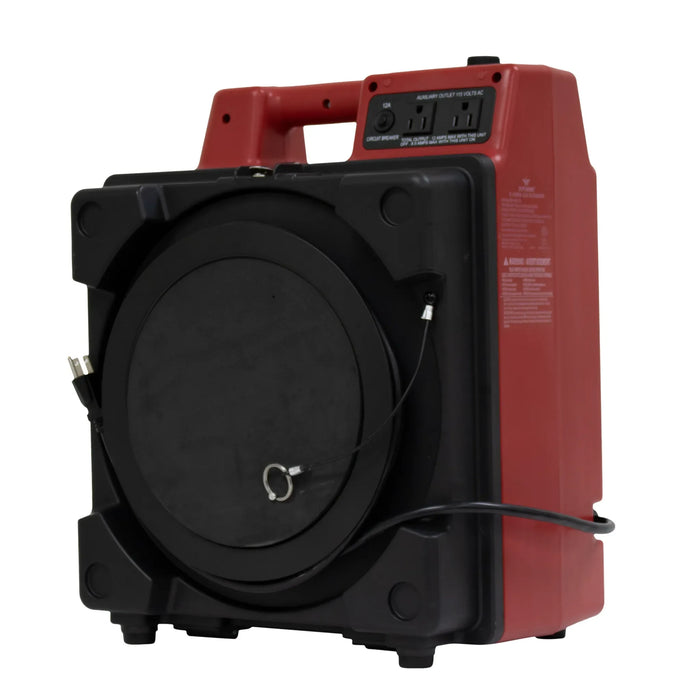XPOWER X-2480A Professional 3-Stage HEPA Mini Air Scrubber - Sweatfully
