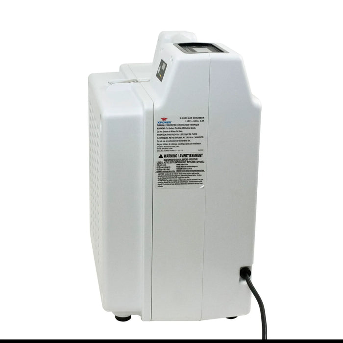 XPOWER X-2800 Professional 3-Stage HEPA Air Scrubber - Sweatfully