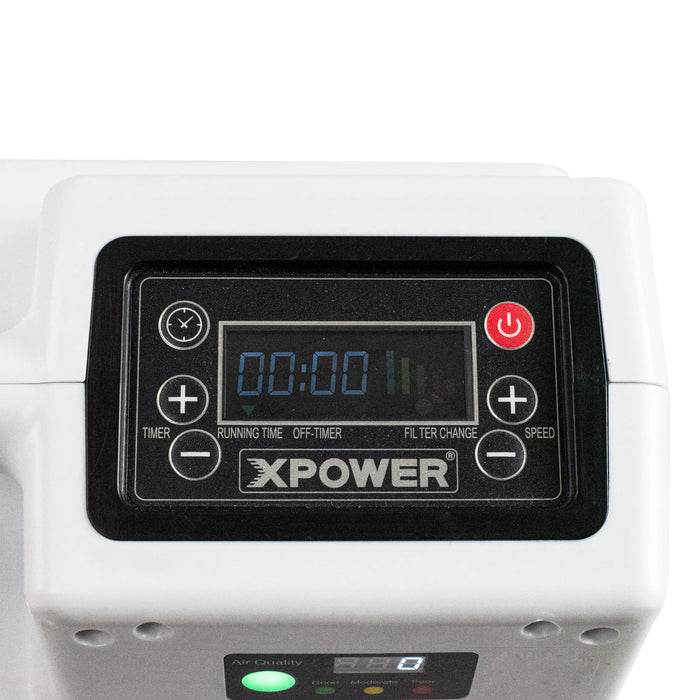 XPOWER X-2830 Professional 4-Stage HEPA Air Scrubber - Sweatfully