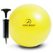9 Inch Small Exercise Ball for Stability, Barre, Pilates, Yoga, and Balance (with Pump) - Sweatfully