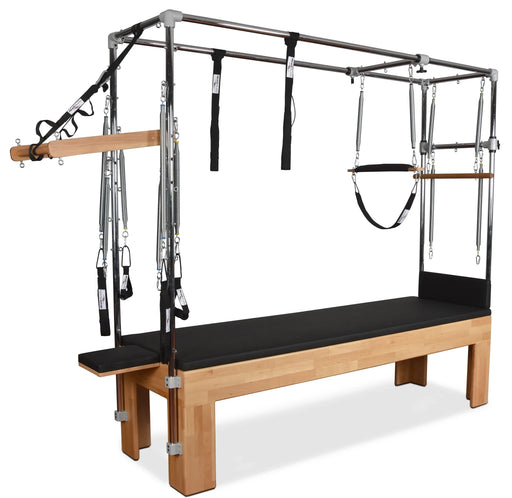 Private Pilates Premium Wood Cadillac Trapeze Table - Sweatfully