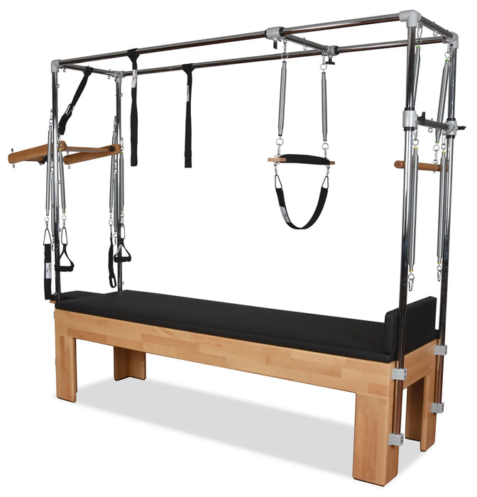 Private Pilates Premium Wood Cadillac Trapeze Table - Sweatfully